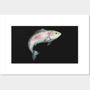 Cozy Rainbow Trout Posters and Art